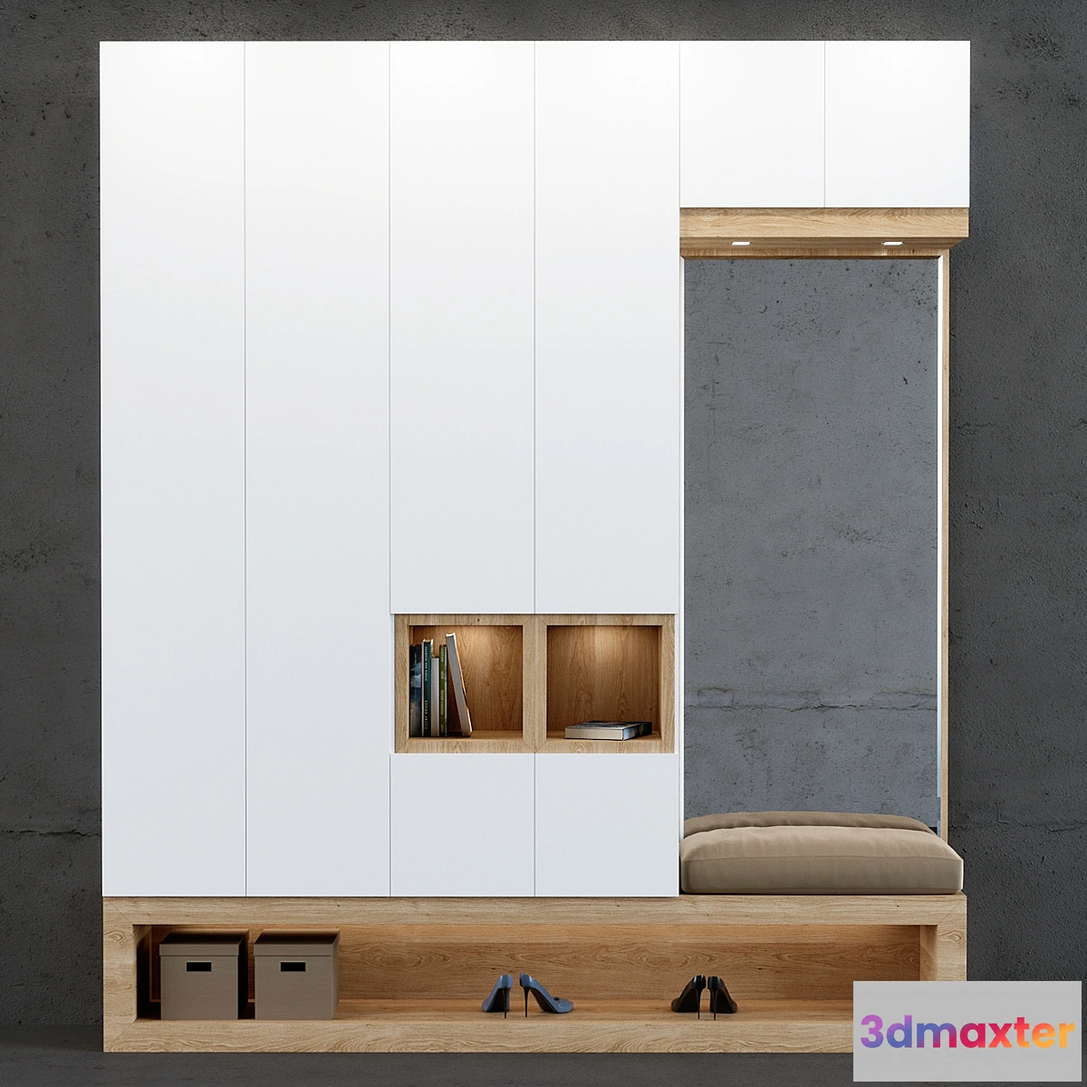 1300767 - Hallway - Storage 3D Max