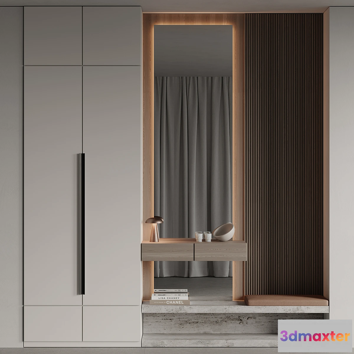 1301251 - Hallway 01 3D Max