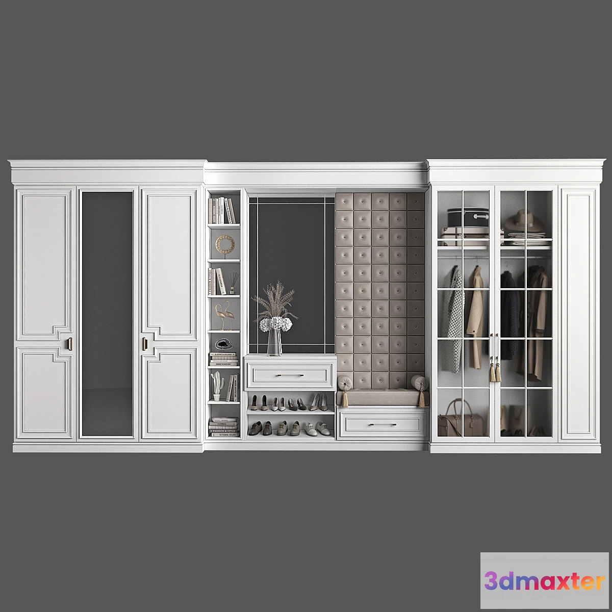 1308687 - Furniture composition 93 part 4 3D Max