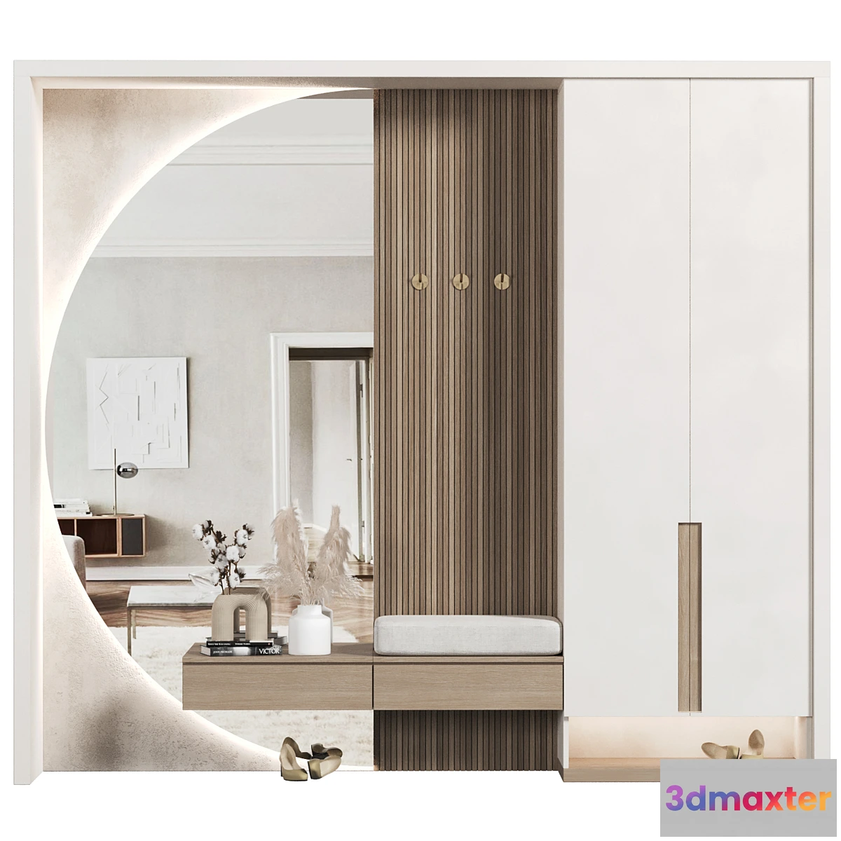 1309697 - Hallway Composition 295 - No.2 3D Max