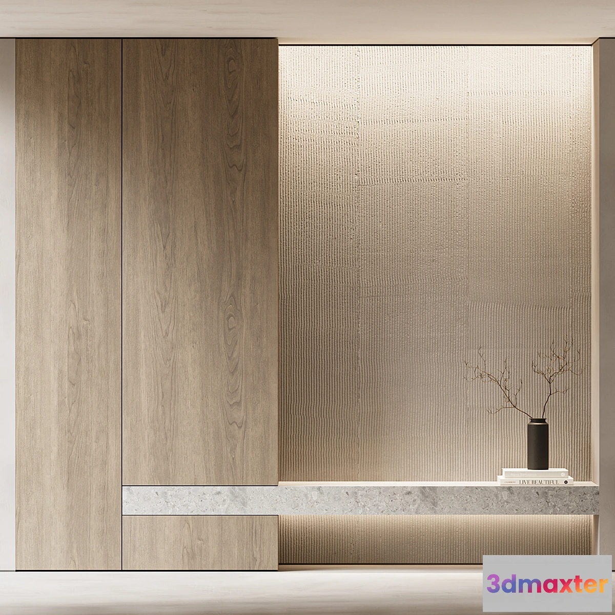 1310696 - Hallway 01 - No.6 3D Max