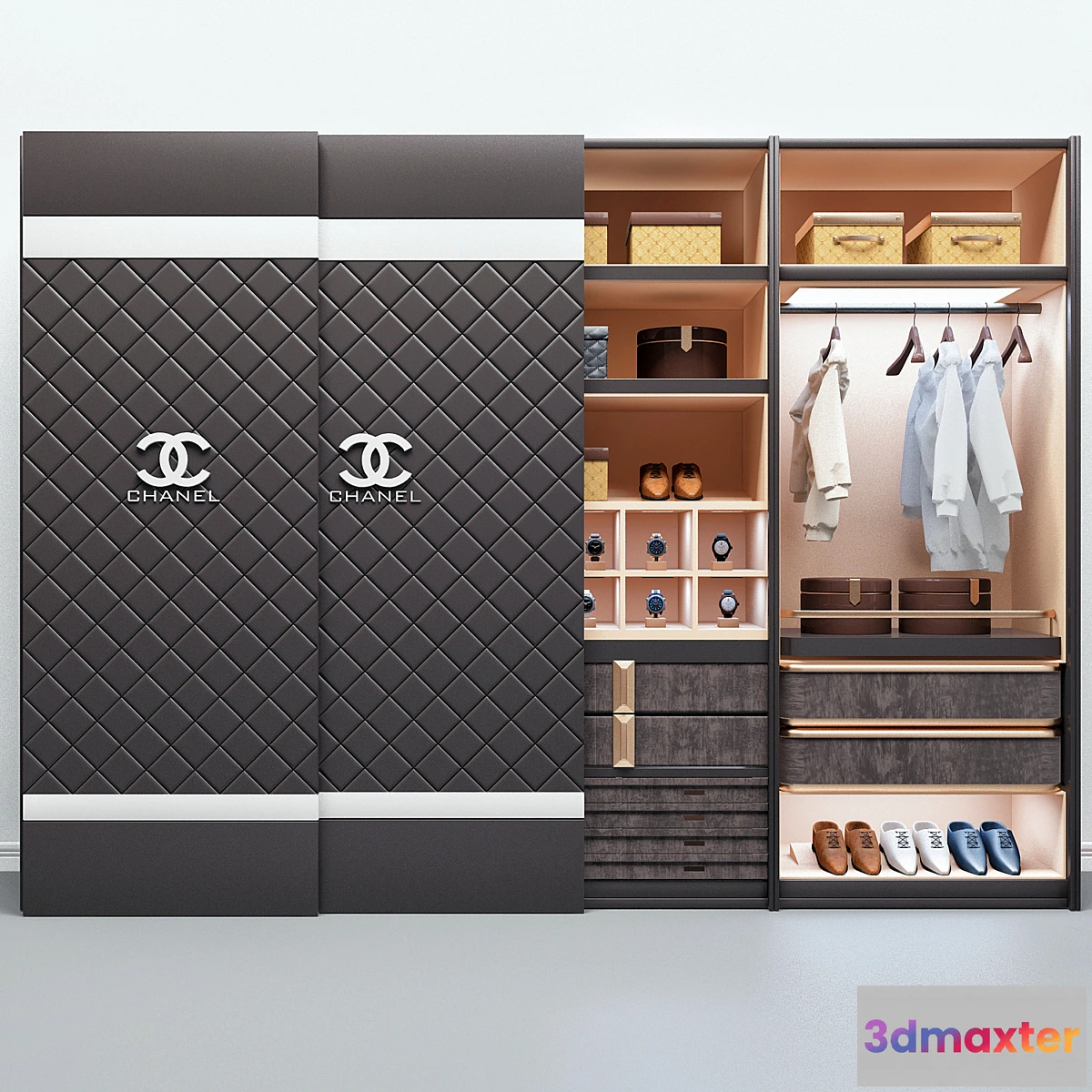 1312396 - Coco Chanel Cupboard 3D Max