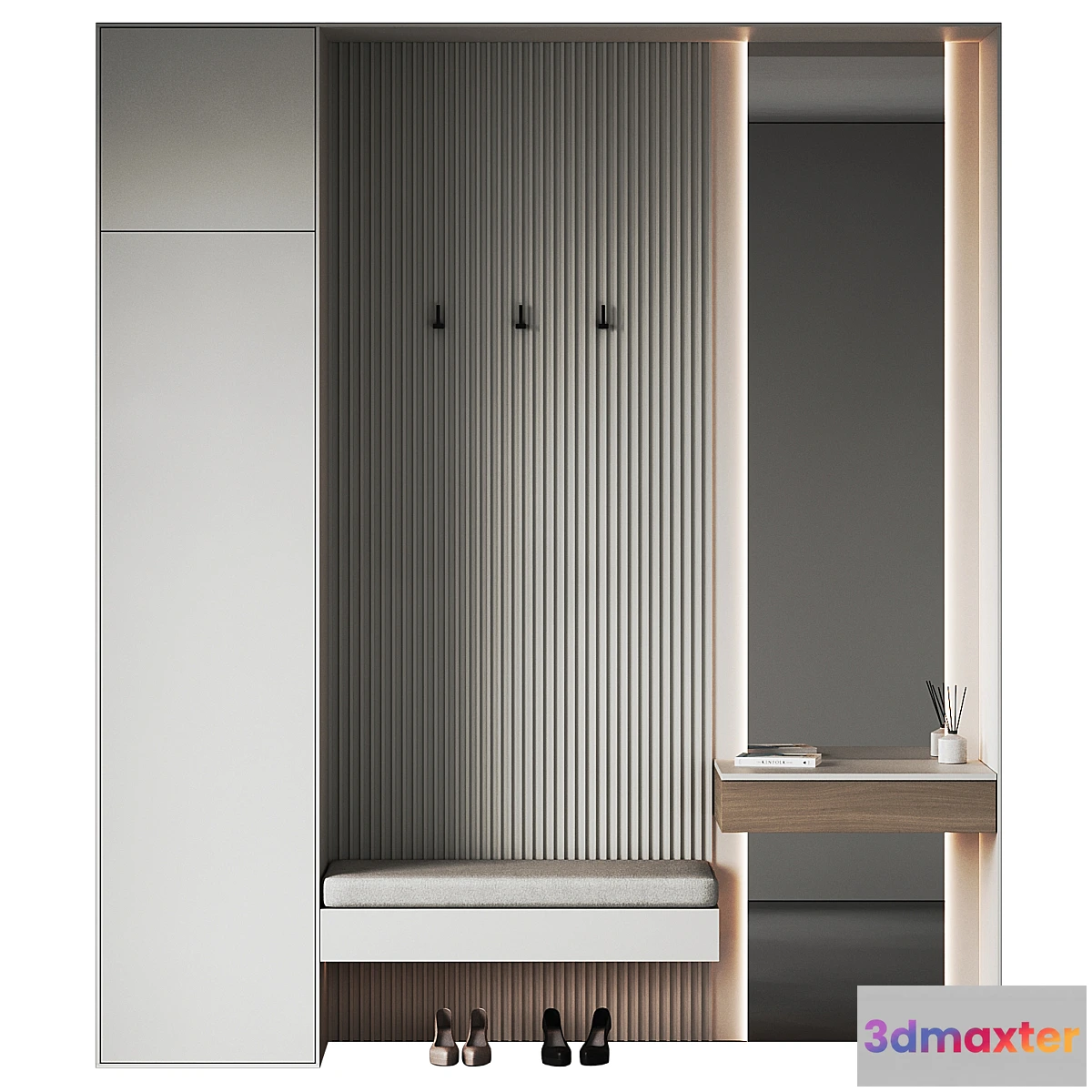 1315424 - Hallway set 21 3D Max