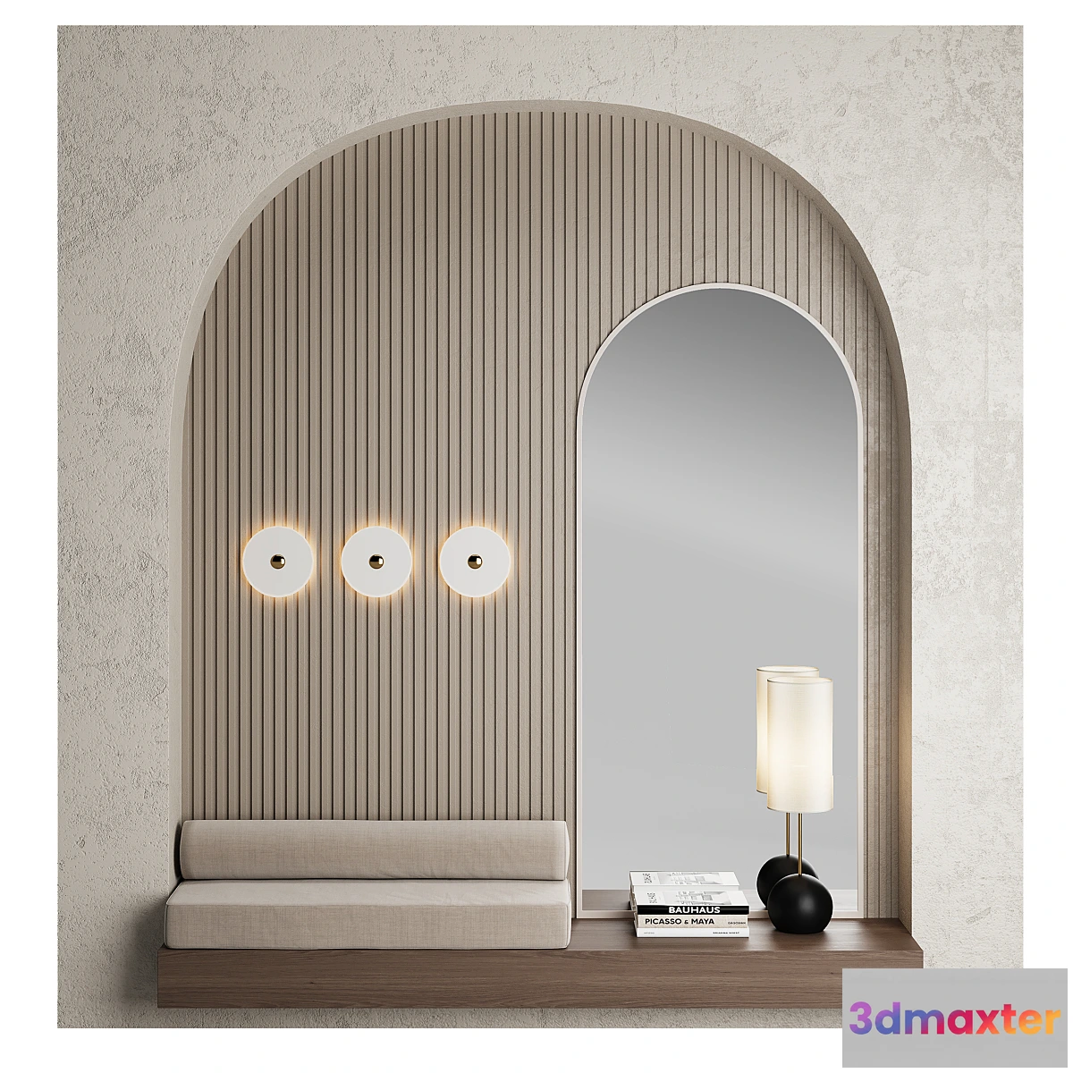 1317851 - Hallway 005 3D Max