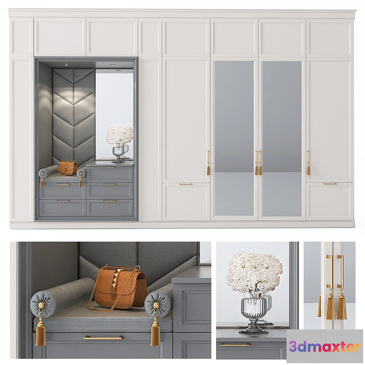 1323492 - Composition in the hallway_72 3D Max