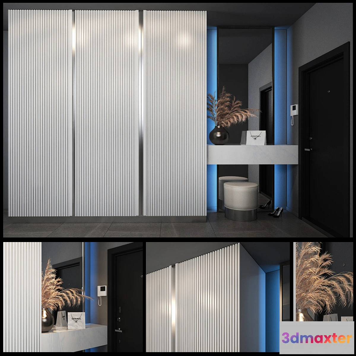 1325086 - Composition in the hallway_35 3D Max