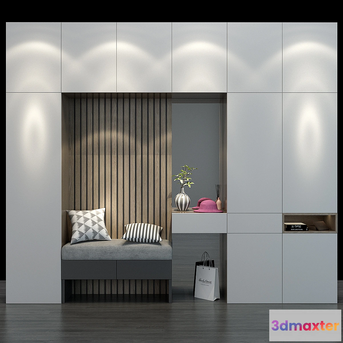 1329576 - Furniture cabinet 0179 3D Max