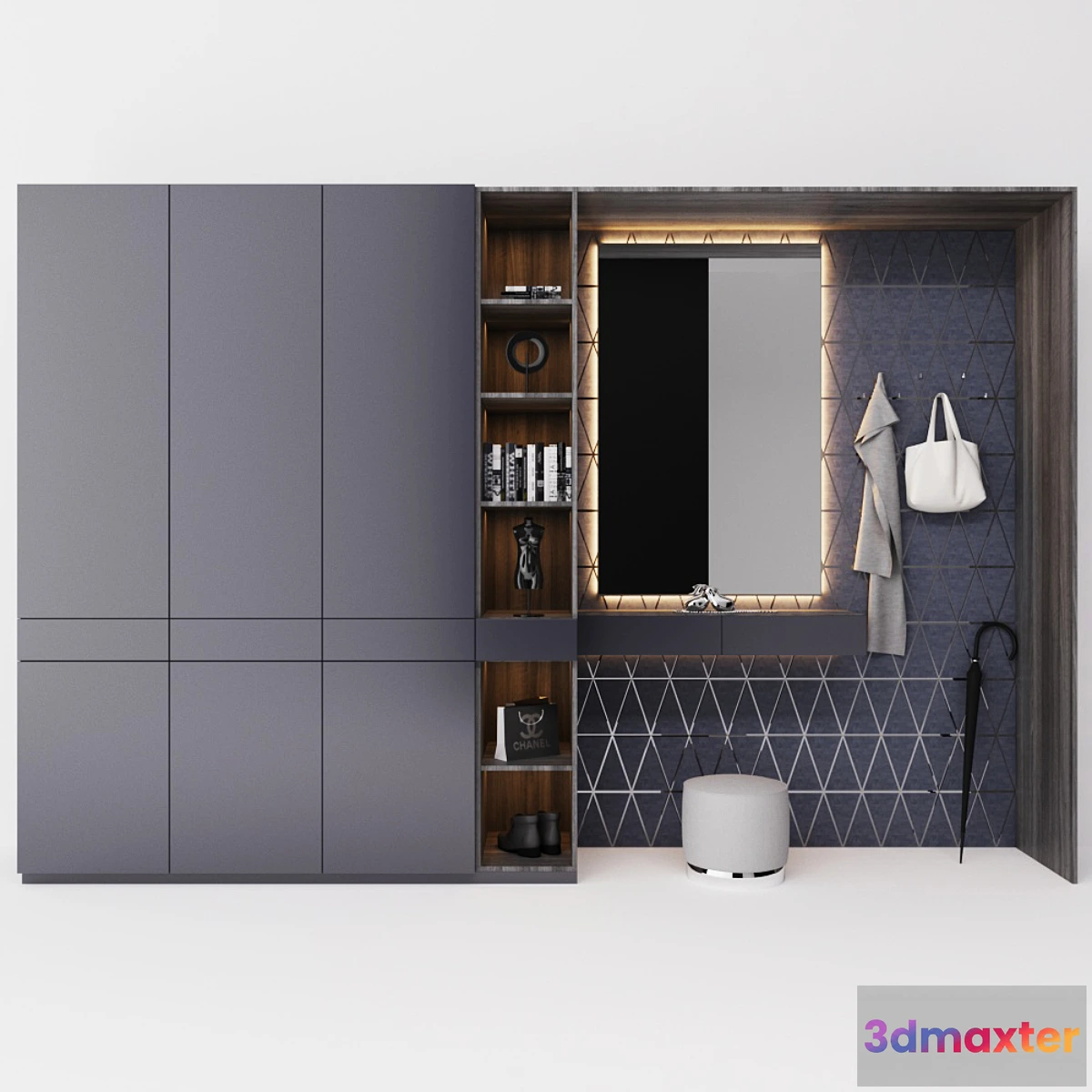 1331189 - Hallway - No.4 3D Max