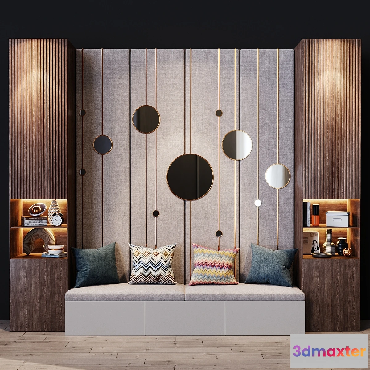 1332264 - Furniture composition 6 3D Max