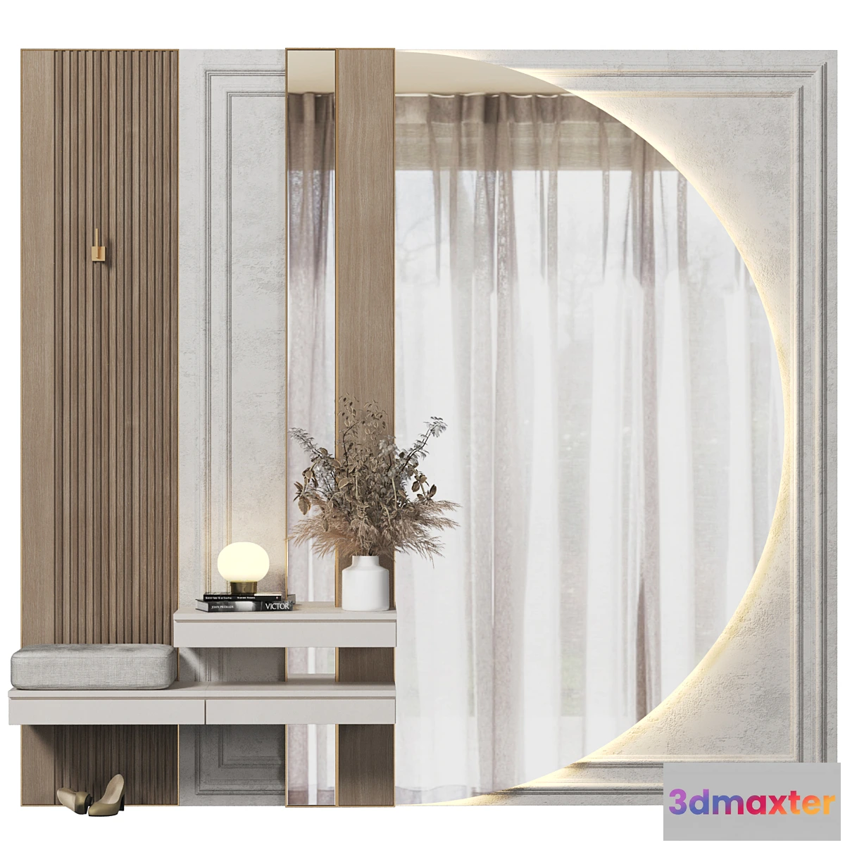 1332573 - Hallway Composition 270 3D Max