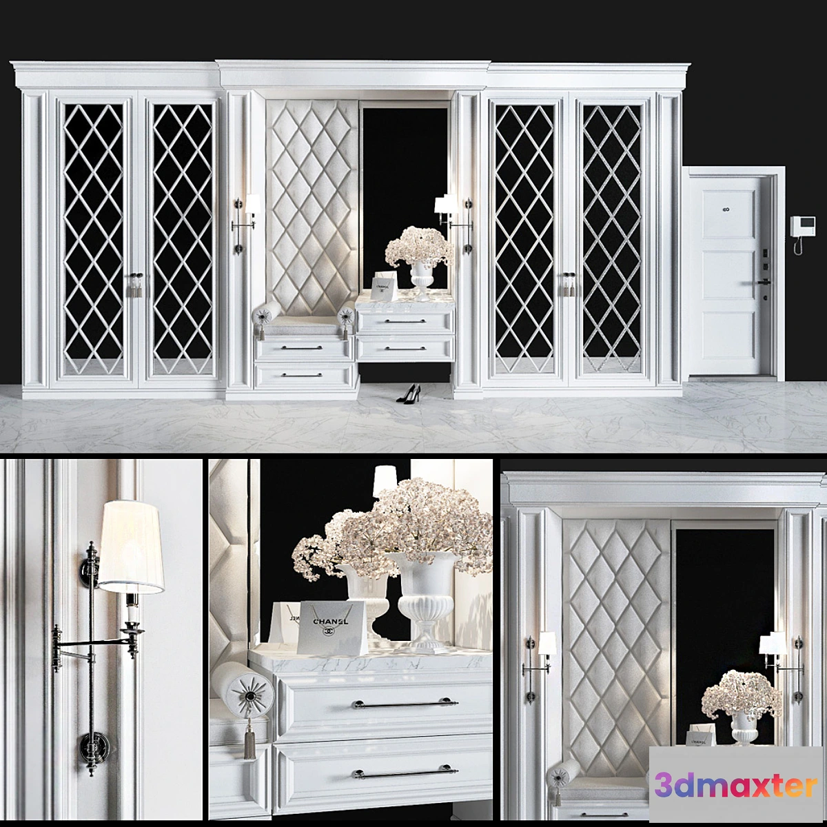 1333656 - Composition in the hallway_28 3D Max