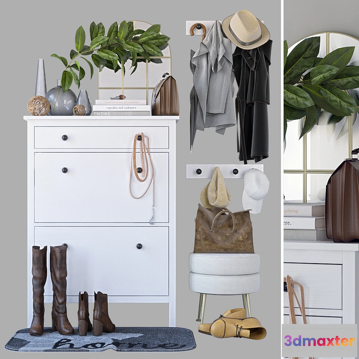 1337548 - Hallway with filling 3D Max