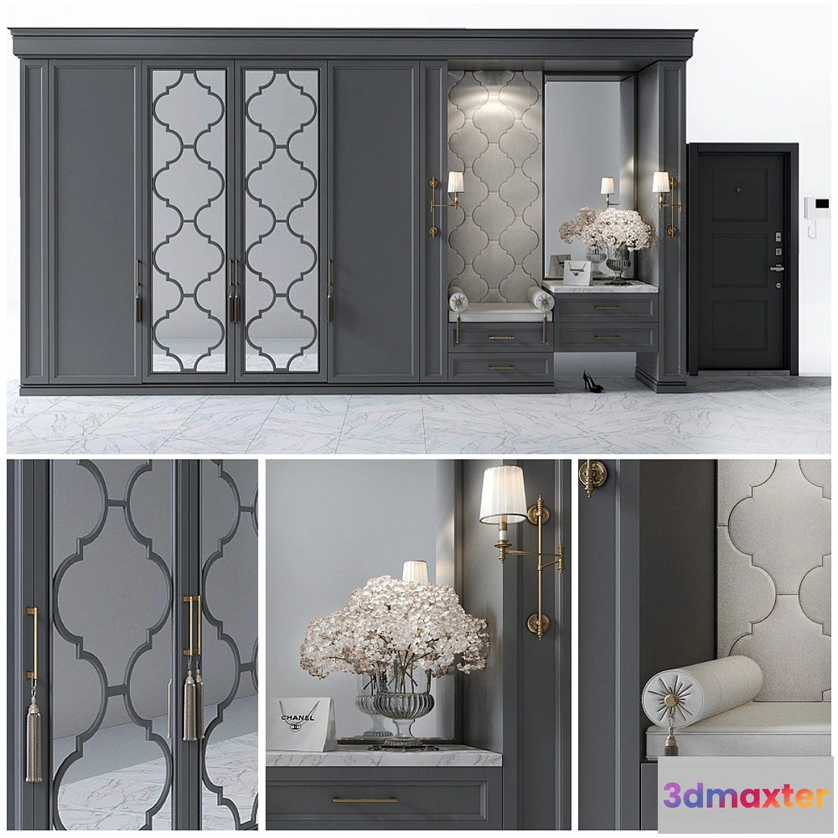 1339529 - Composition in the hallway46 - No.2 3D Max