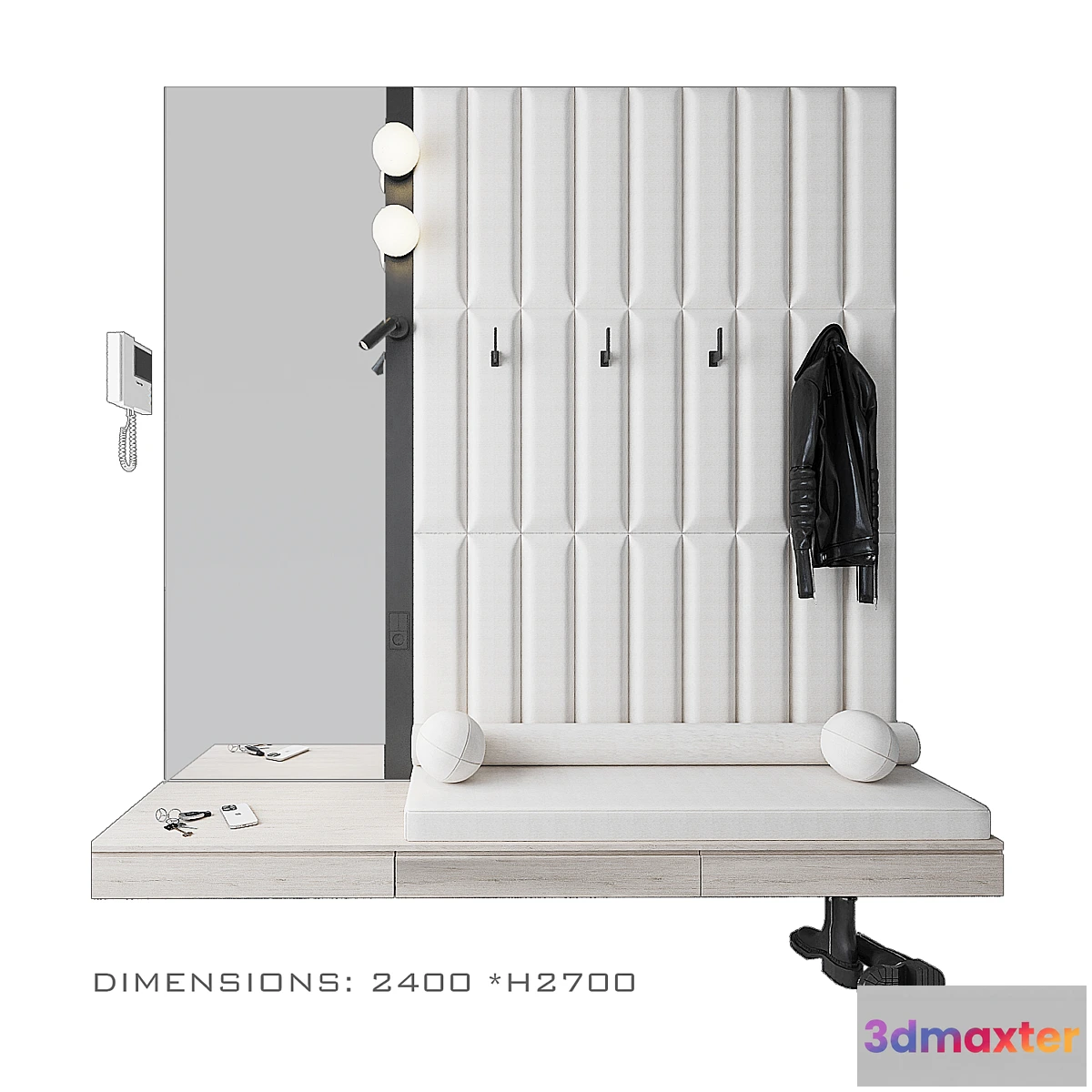 1346530 - Composition in the hallway 133 3D Max