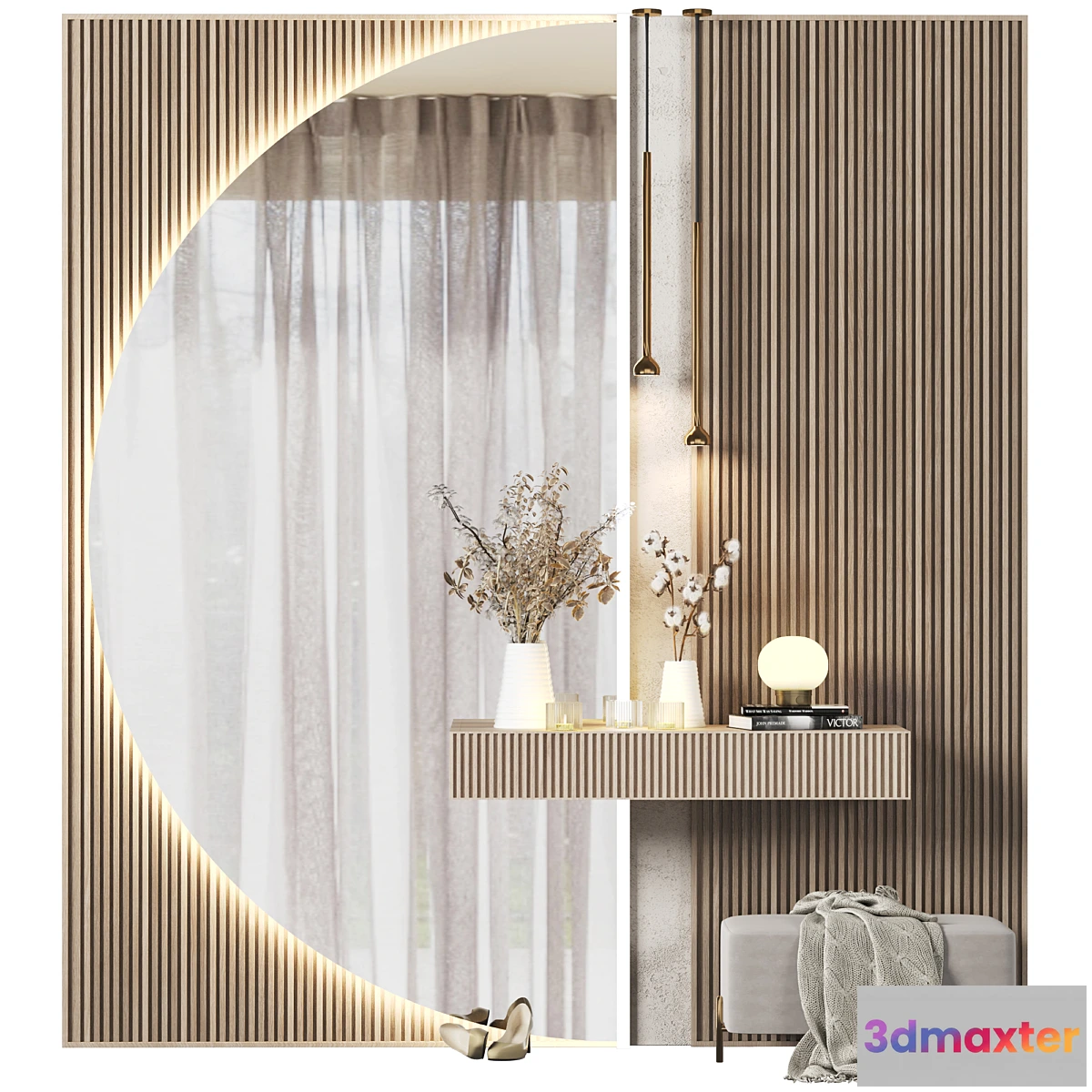 1355039 - Hallway Composition 209 - No.2 3D Max