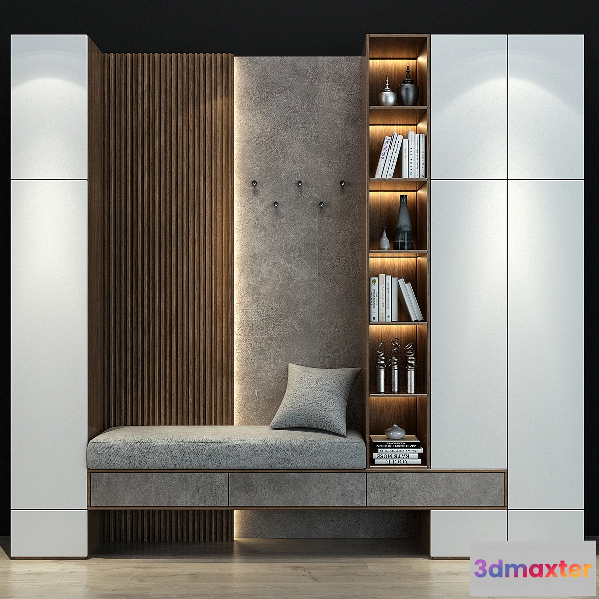 1356525 - Composition in the hallway_198 3D Max