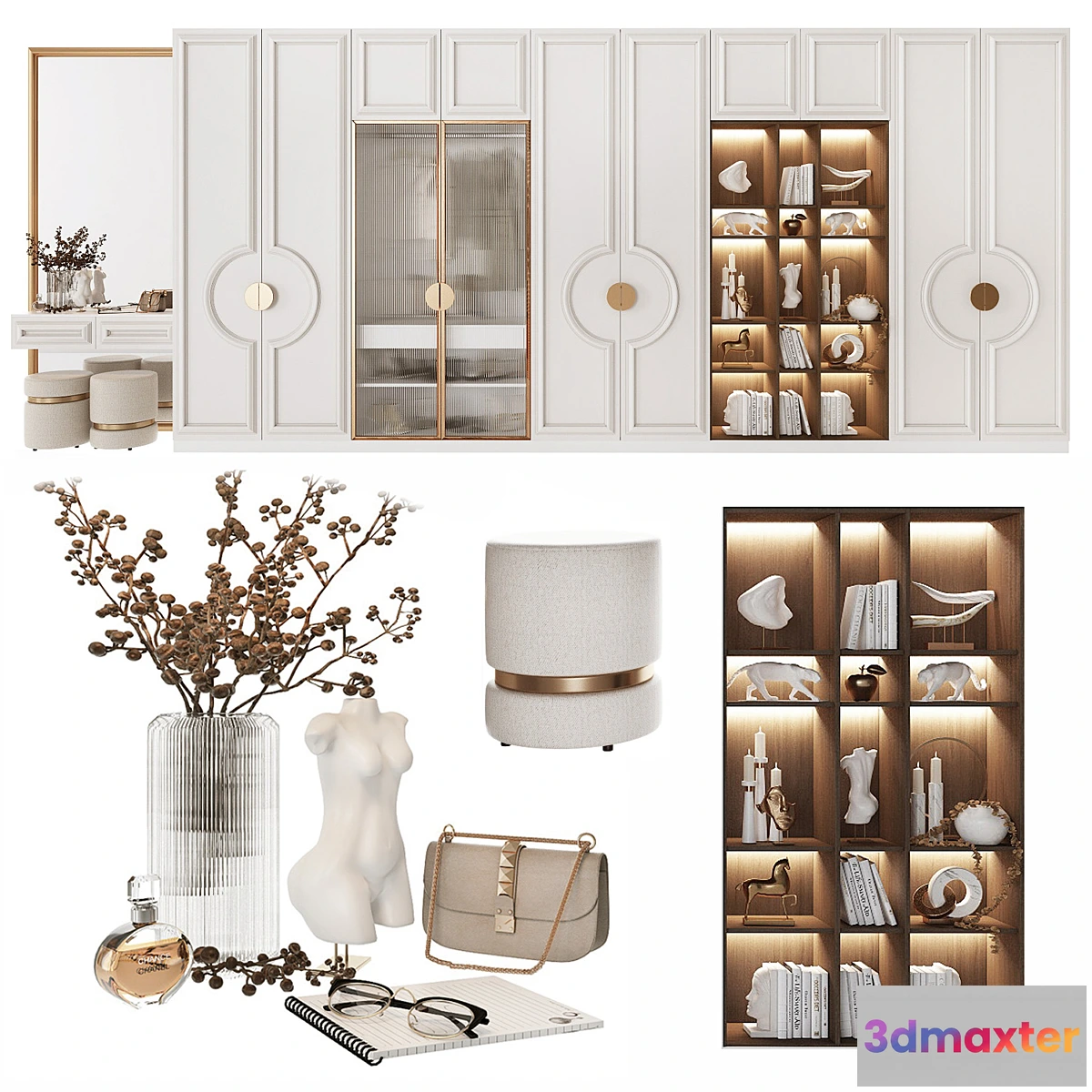 1357481 - The composition in the hall_111 3D Max