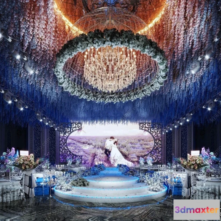 1368405 - Hotel - Hall - 3D Interior Scene - 3D Models - 059 3D Max