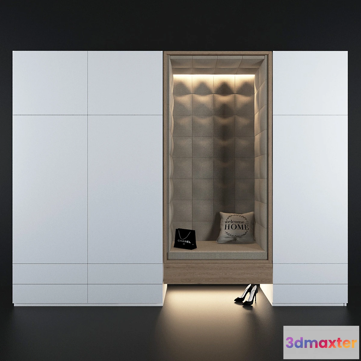 1392054 - Composition in the hallway_5 3D Max