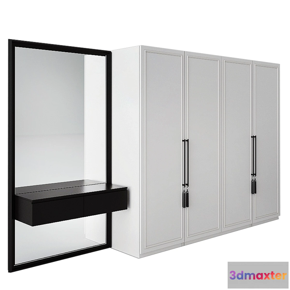 1392058 - Composition in the hallway_58 3D Max