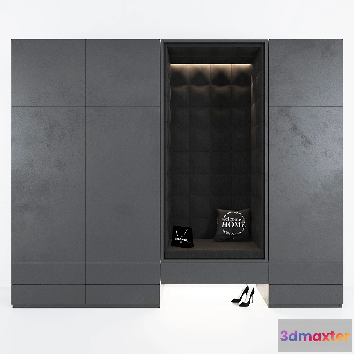 1392942 - Composition in the hallway_4 3D Max