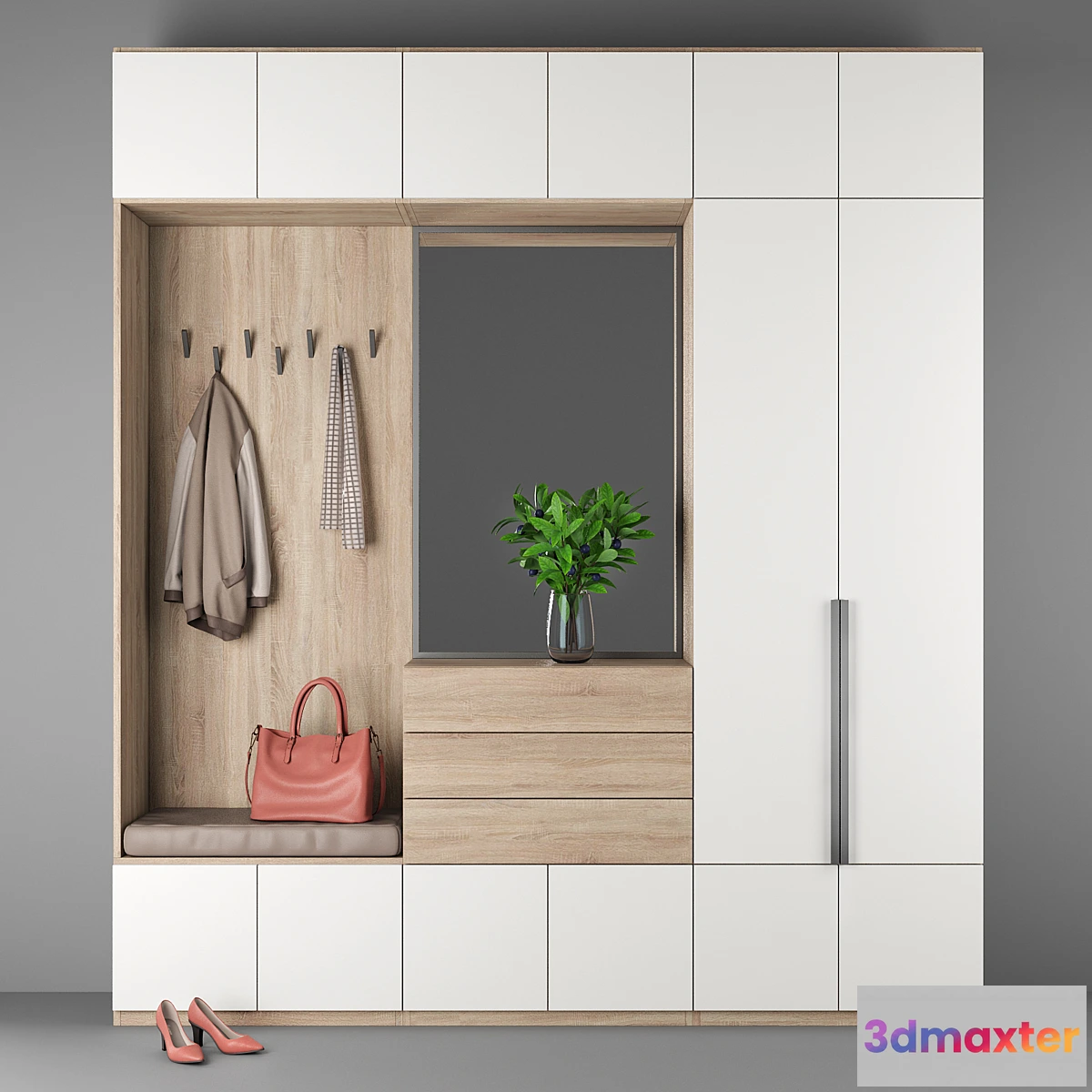 1396388 - Entrance hallway 3 3D Max
