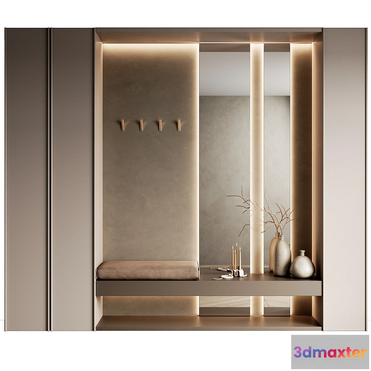 1408638 - Hallway 3 3D Max