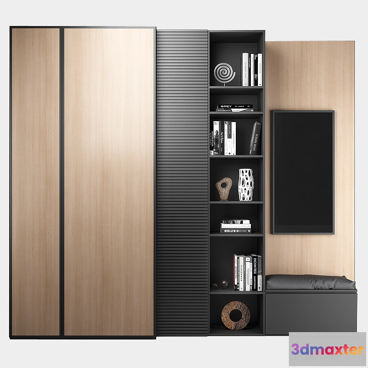 1426180 - Furniture composition for hallway 68 3D Max