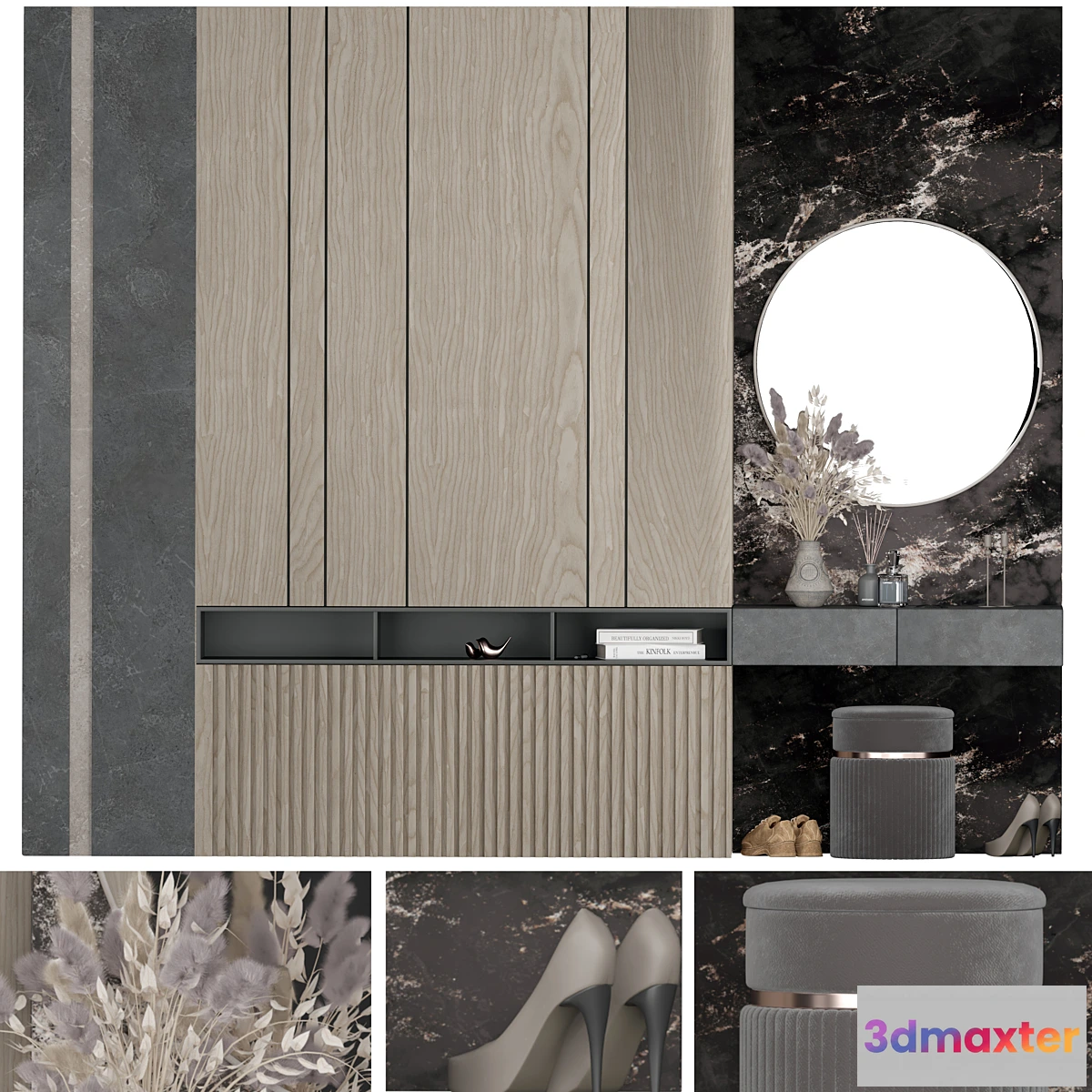 1428834 - hallway set 11 3D Max