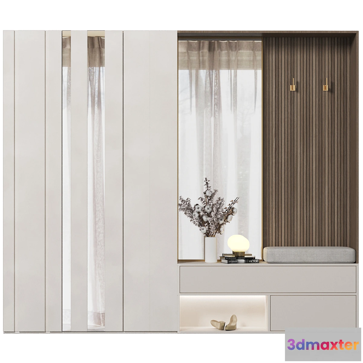 1432872 - Hallway Composition 303 3D Max