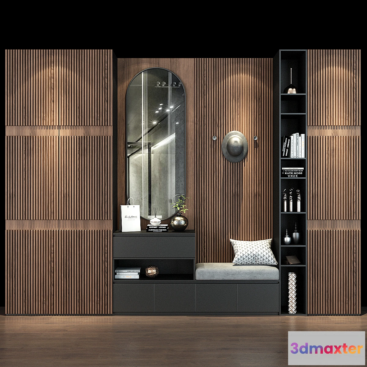 1437340 - Furniture cabinet 0372 3D Max