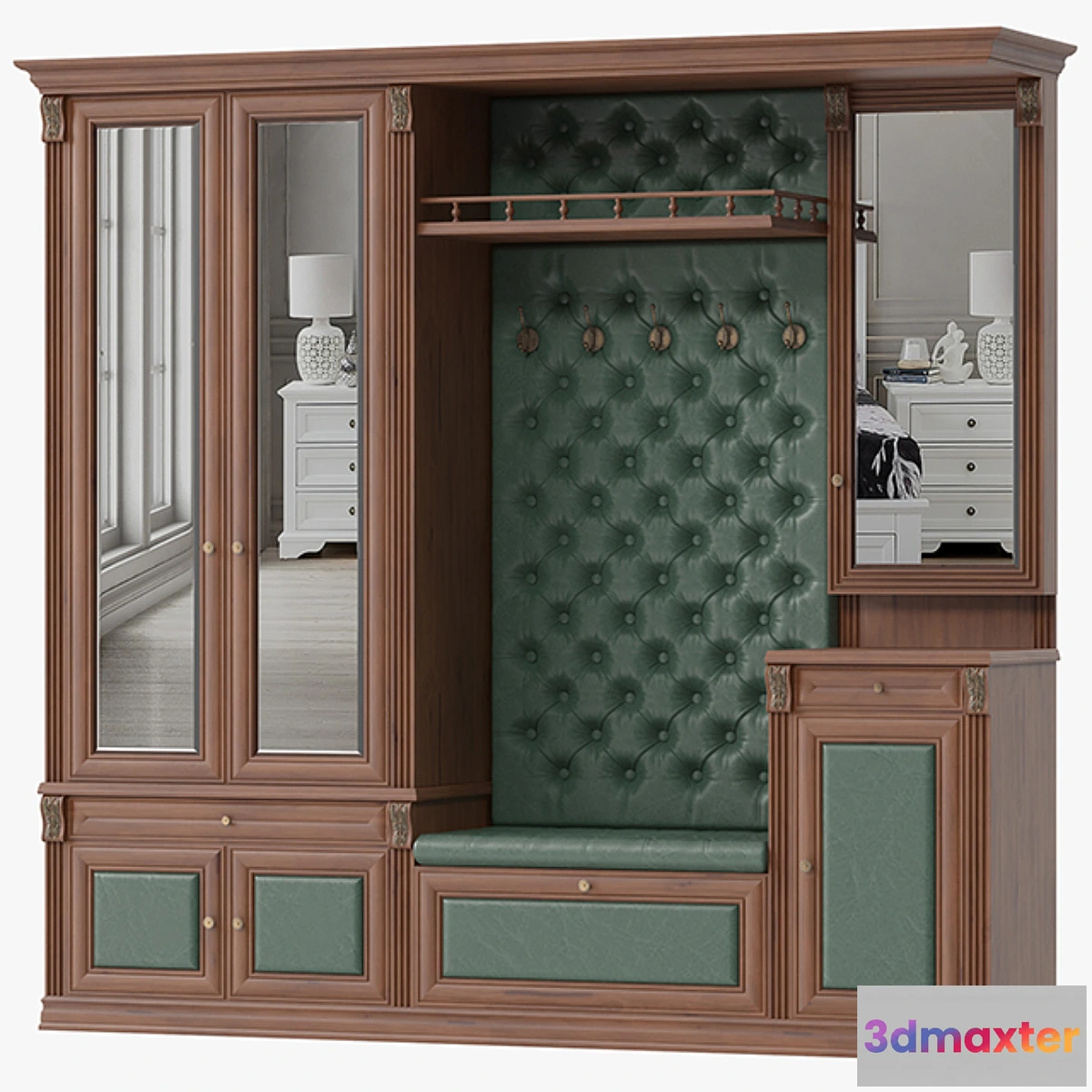 1437612 - Classic Hallway 1 3D Max