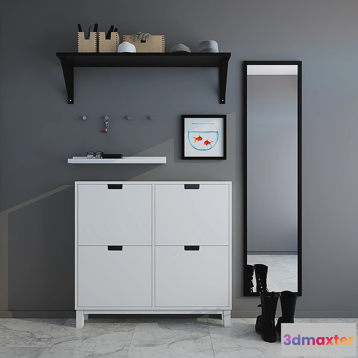 1450290 - hallway 3D Max