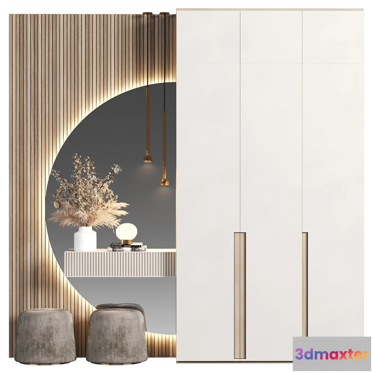 1452206 - Hallway Composition 159 3D Max