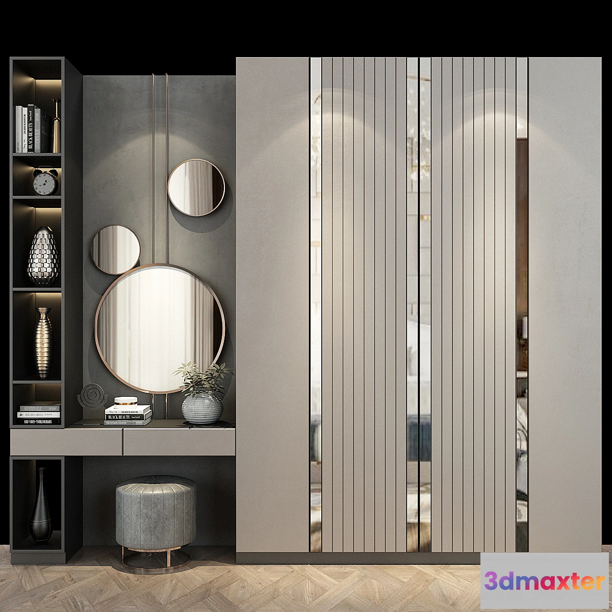 1455350 - Hallway Composition SET 182 3D Max