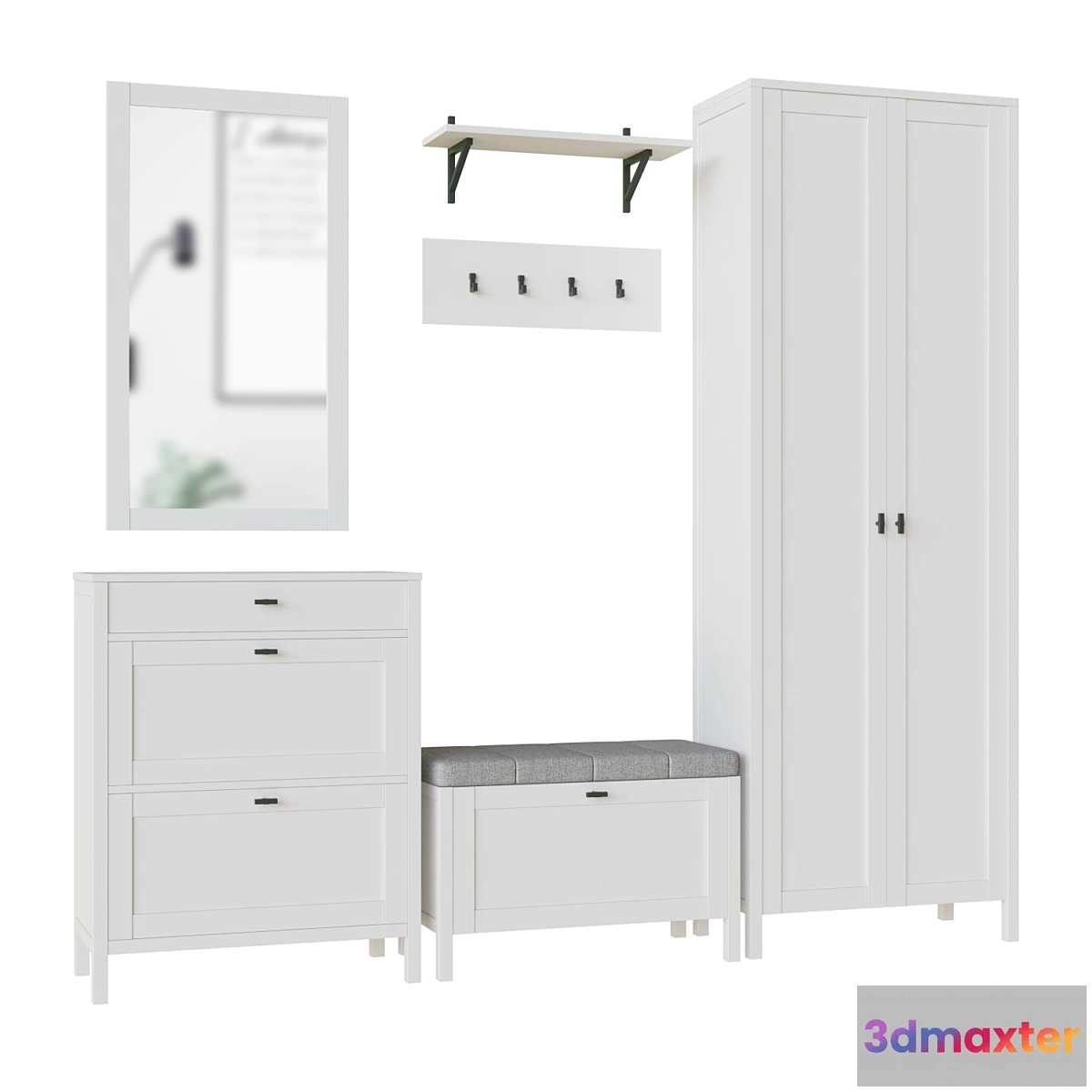 1470870 - Hallway Blanco 2 3D Max