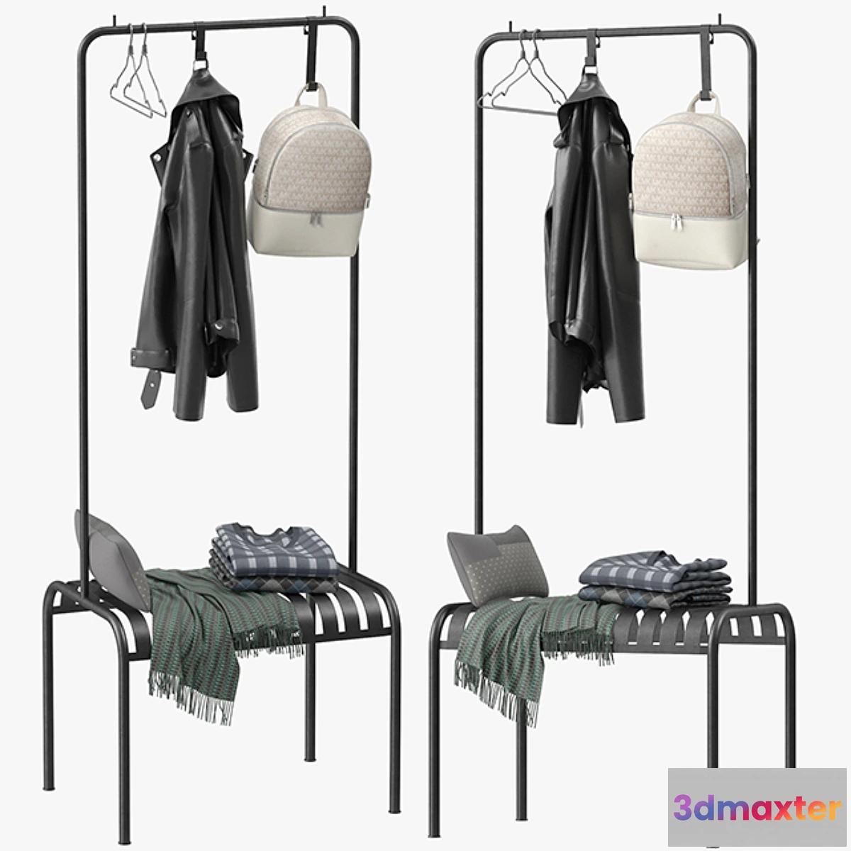 1472490 - Steel hallway unit YOUTOO 3D Max