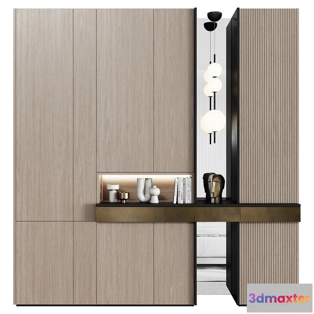 1540191 - Hallway in modern style 01 3D Max