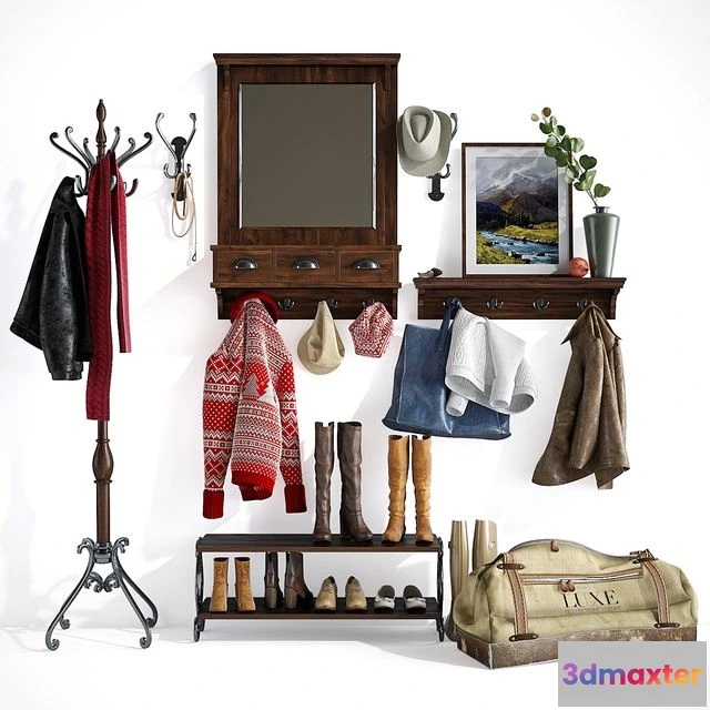 1550013 - Hallway with filling 3D Max