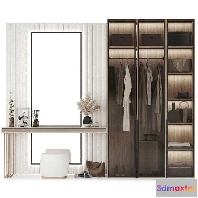 1561235 - Composition in the hallway 3D Max