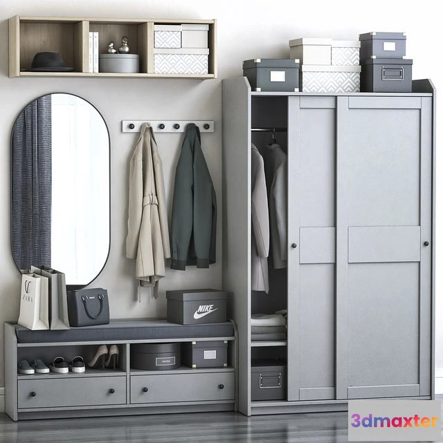 1563035 - Hallway 4 by IKEA 3D Max