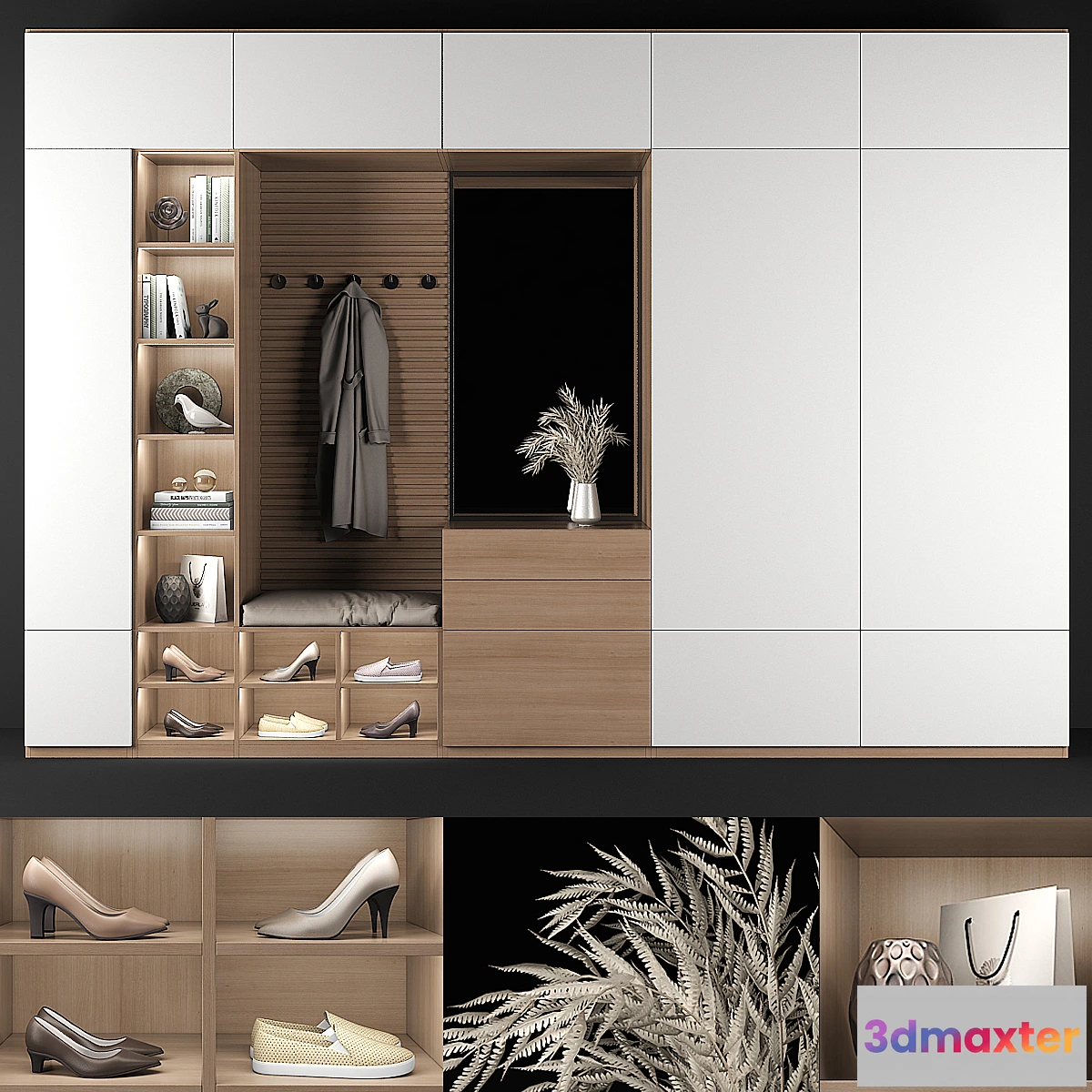 556001 - Furniture composition for hallway 69