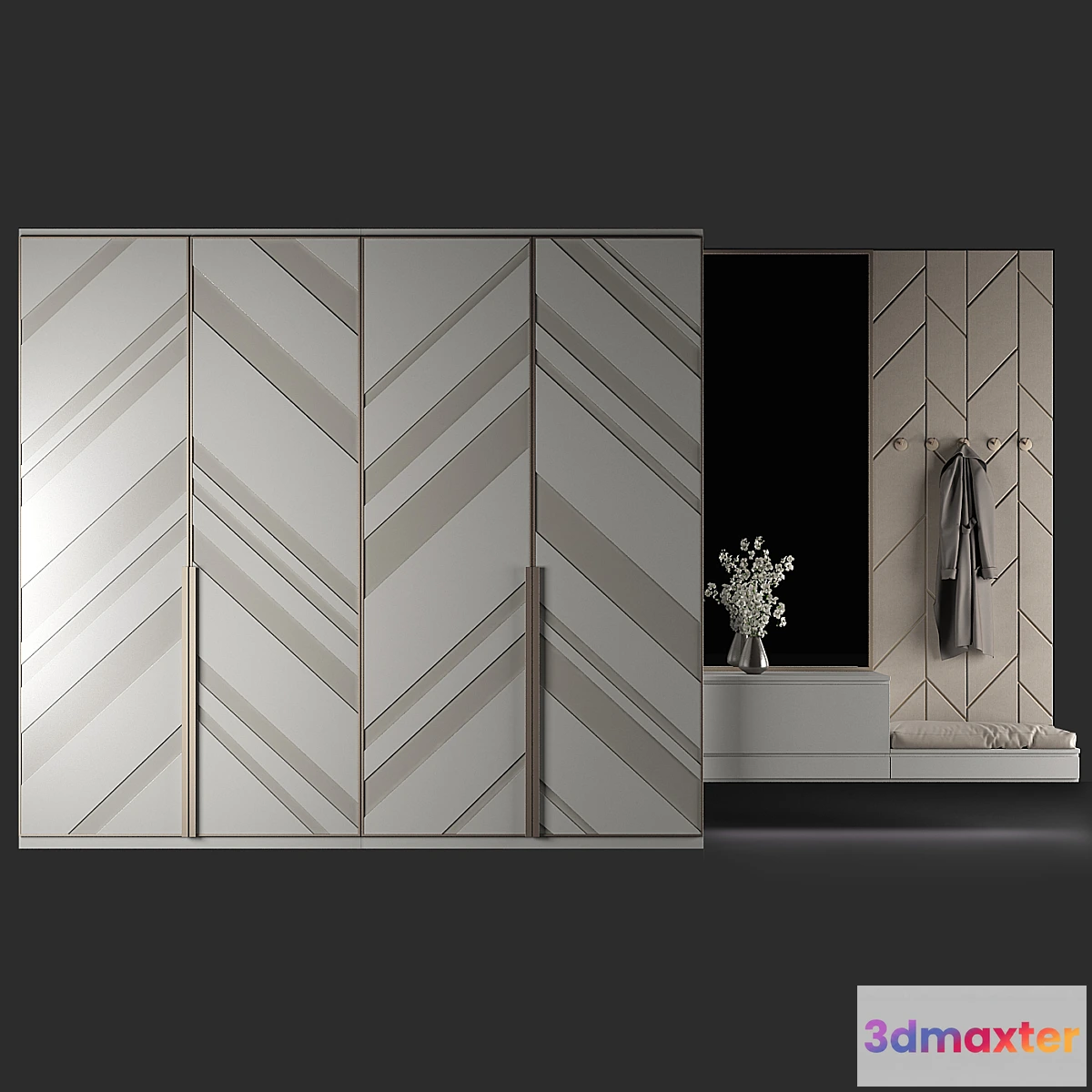 556163 - Furniture composition for hallway 62