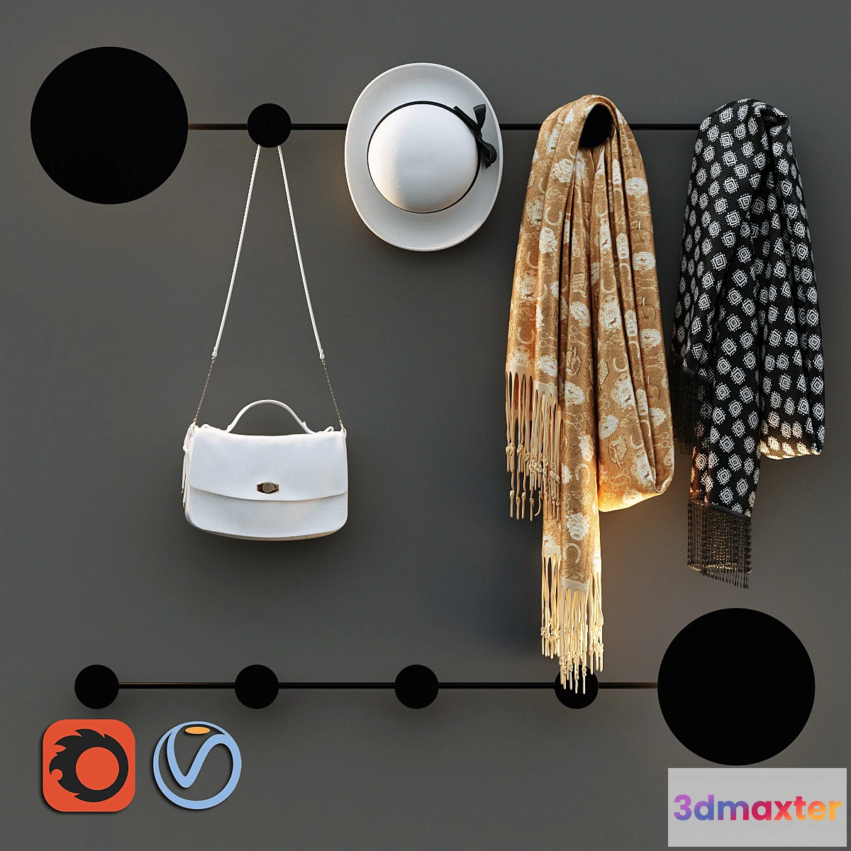 590864 - Hanger black Faro Han