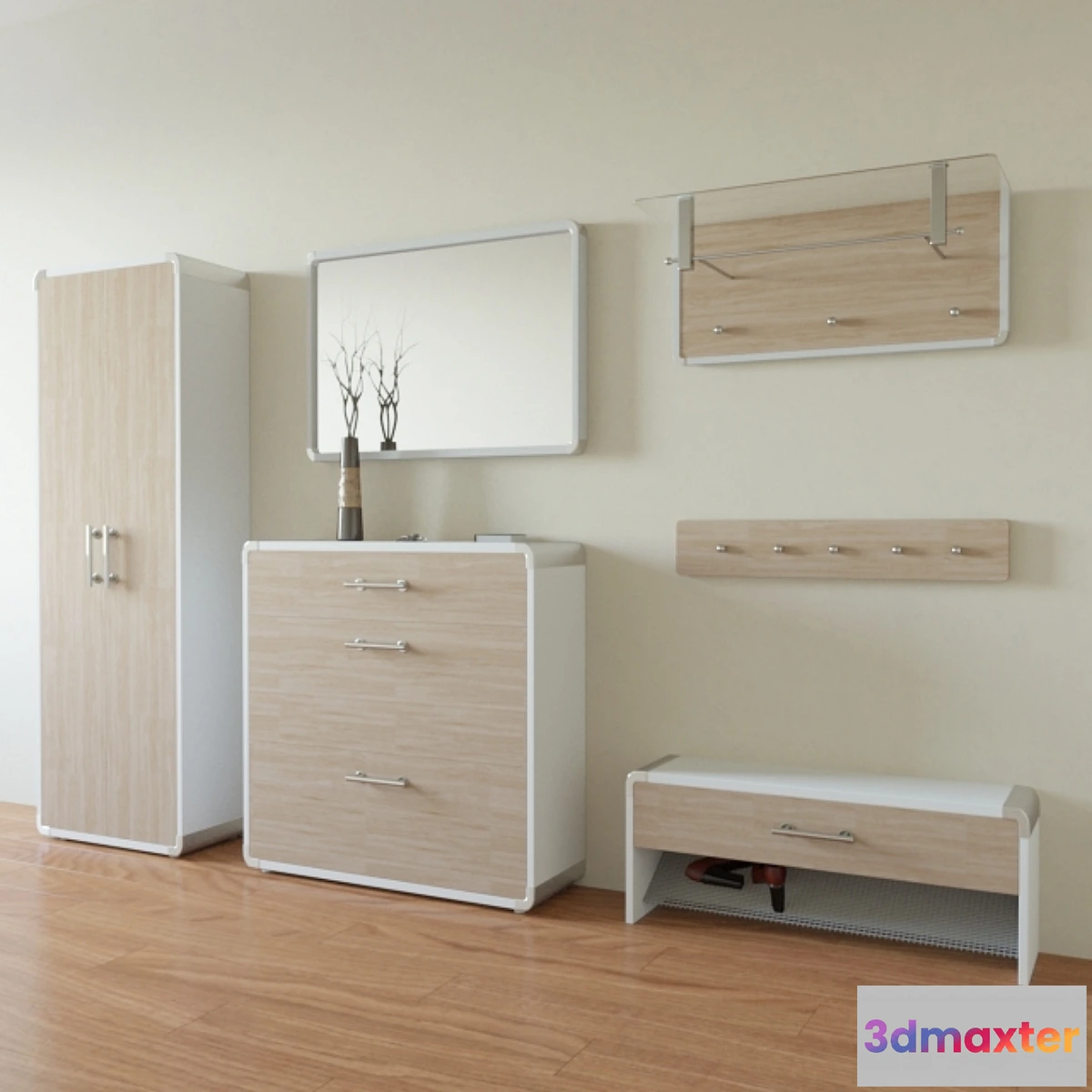 633279 - Hallway Indra oak hoff