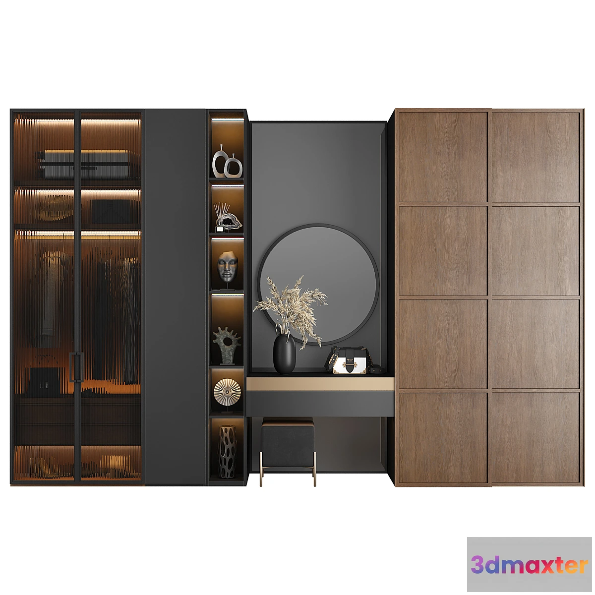 700424 - Furniture composition for the hallway 103