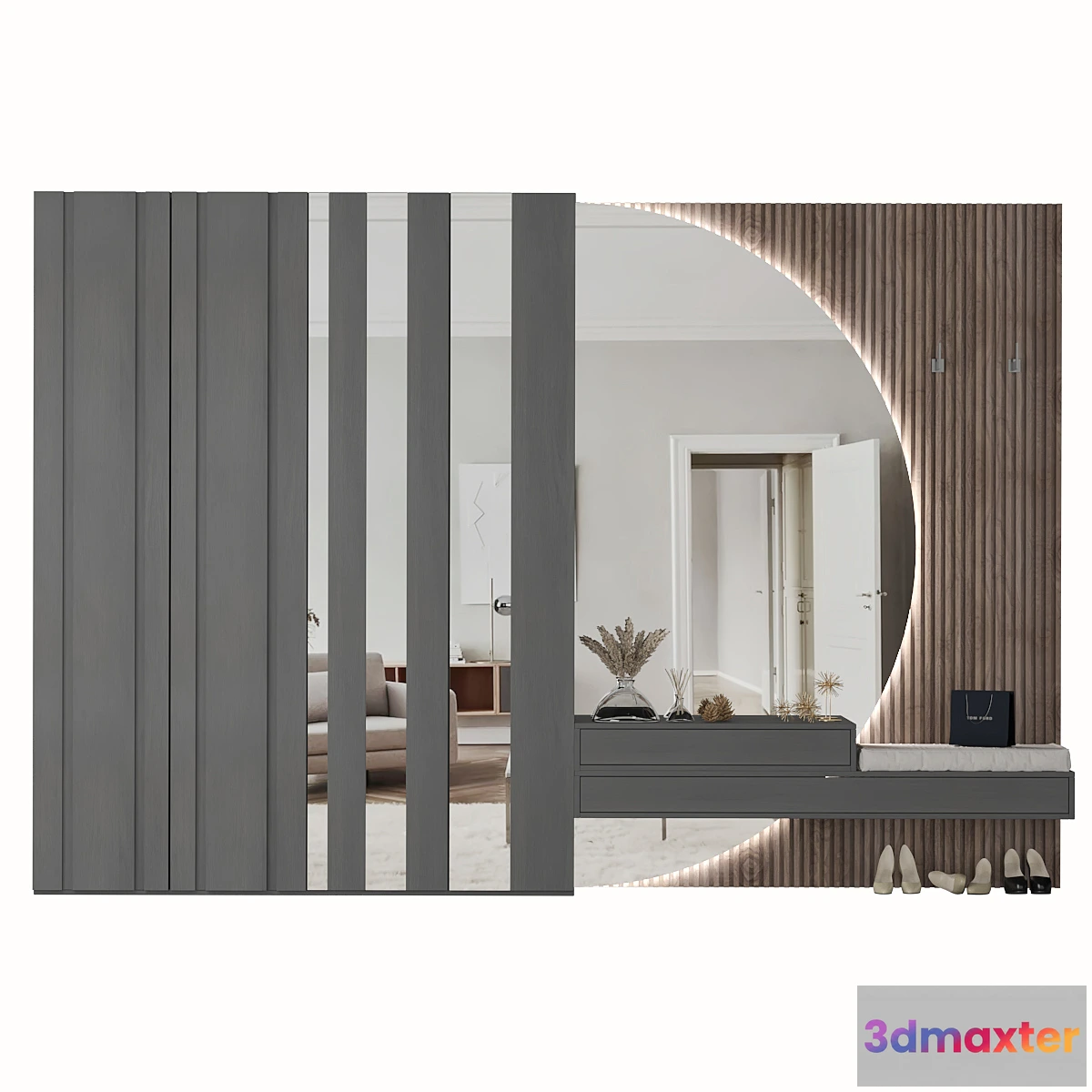 760867 - Hallway Composition 04