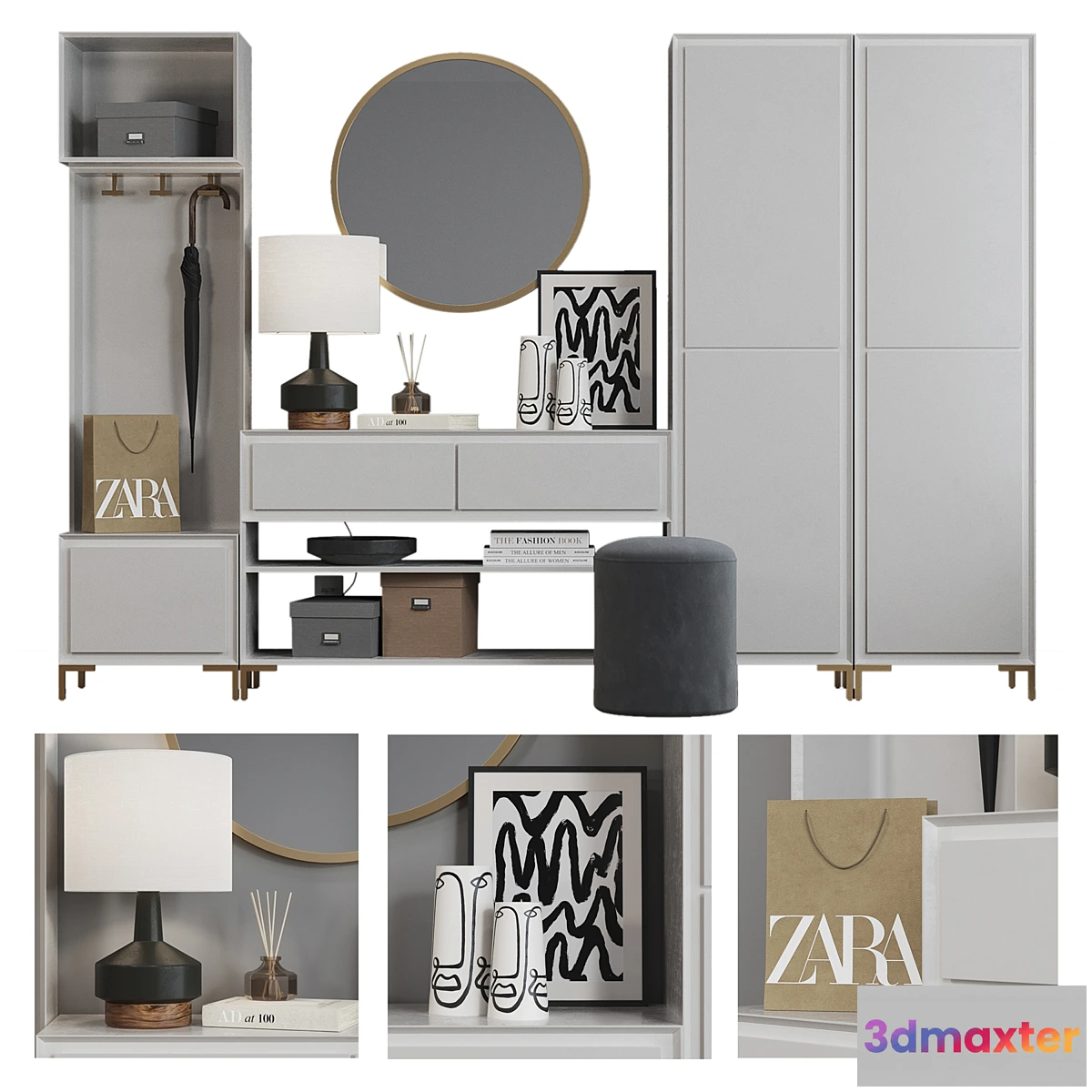 782332 - West Elm Hallway Composition 4 - No.3