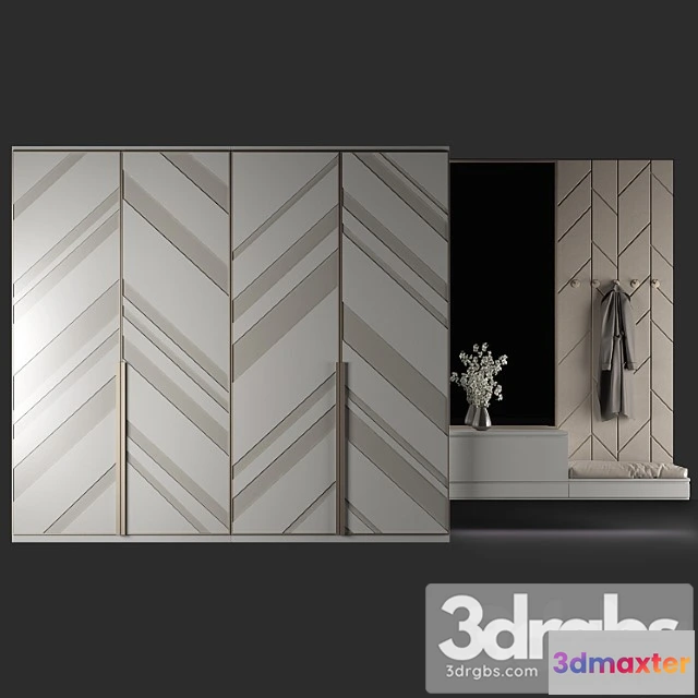 952050 - Furniture composition for hallway 62 2