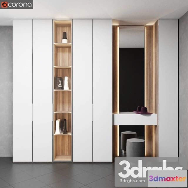 952082 - Hall wardrobe olivieri glass 2